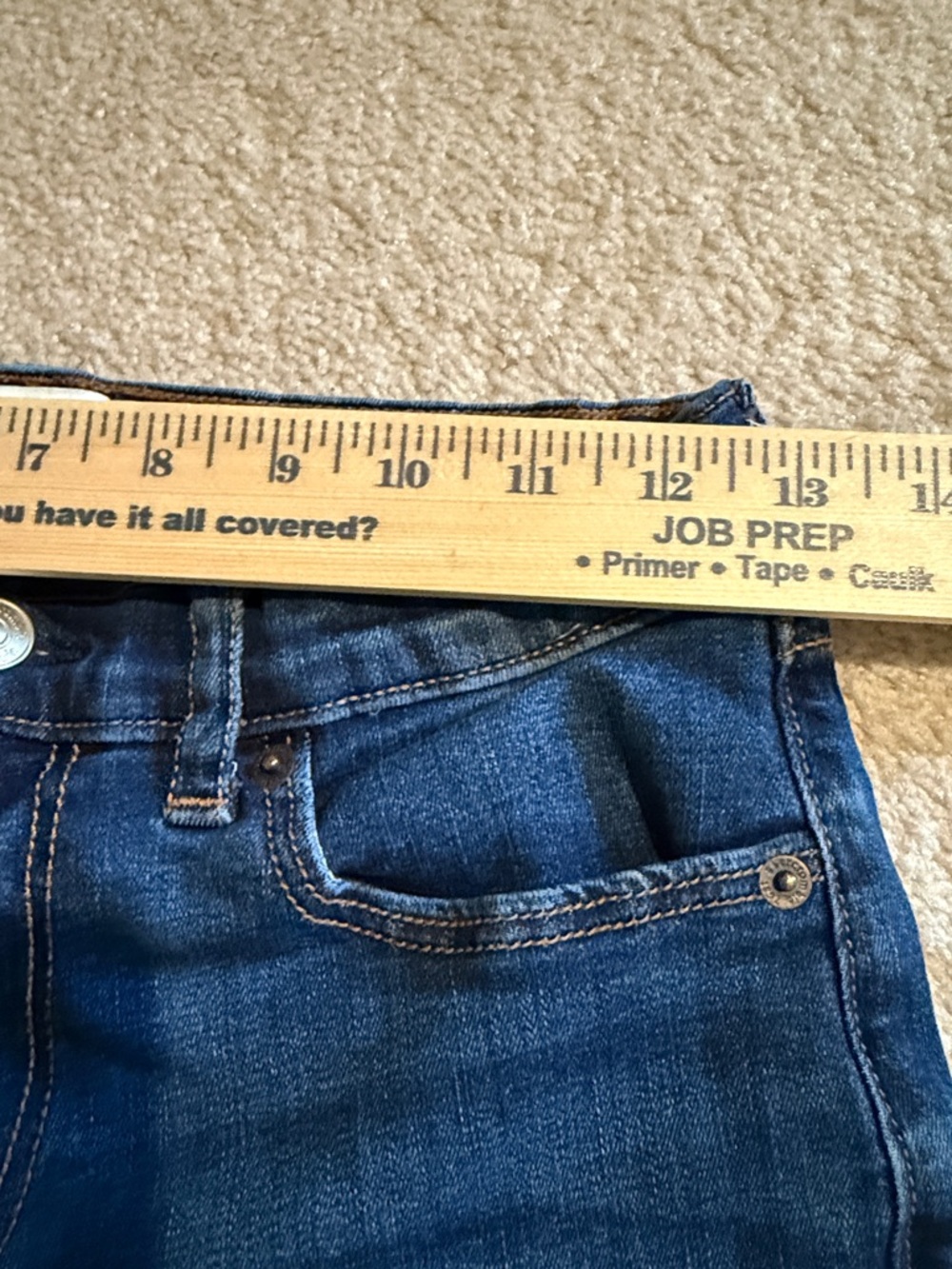 abercrombie kids dark blue straight jeans - Picture 9 of 10